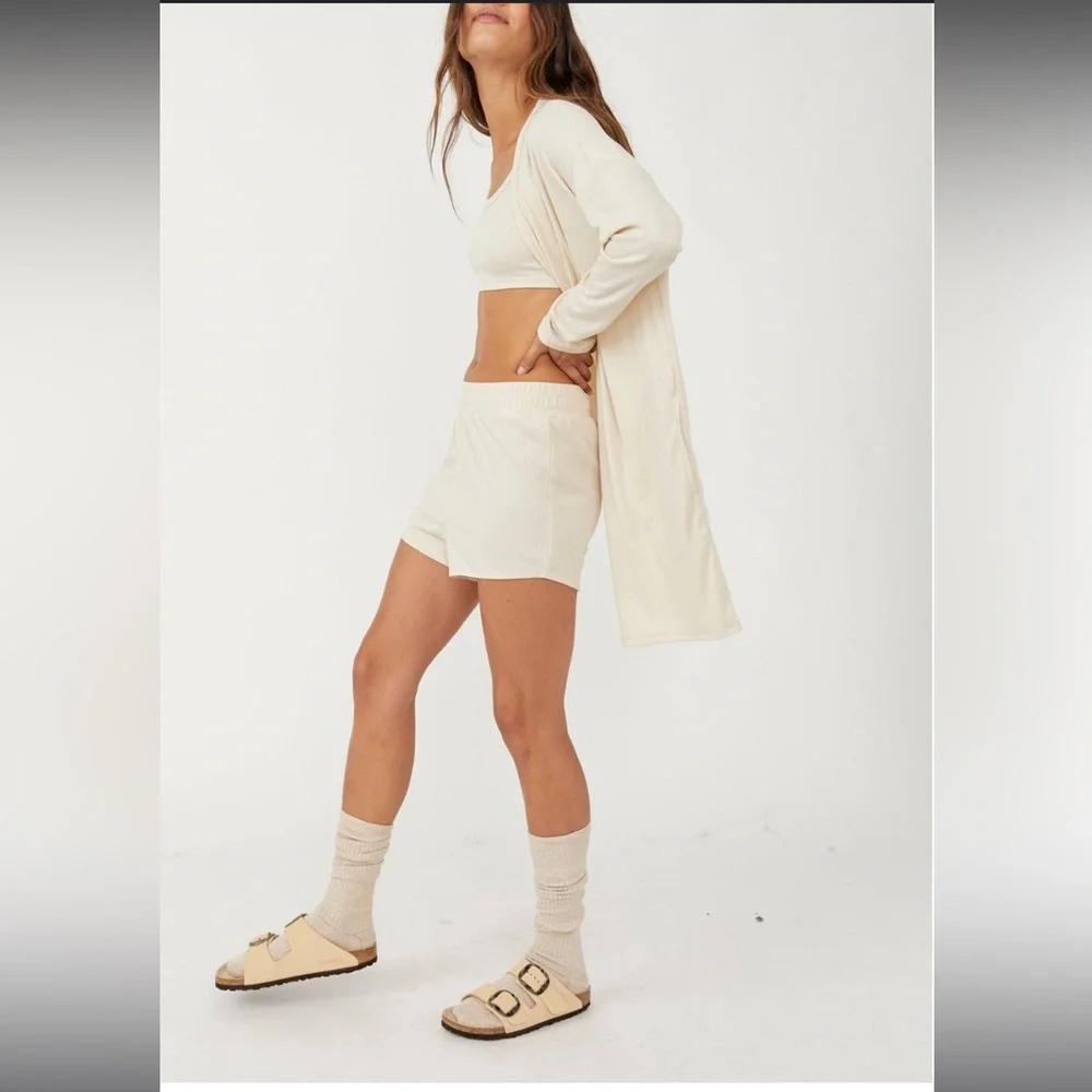NWOT Free People | Cozy Does It Short & Tank Set Only | Small - Picture 8 of 11